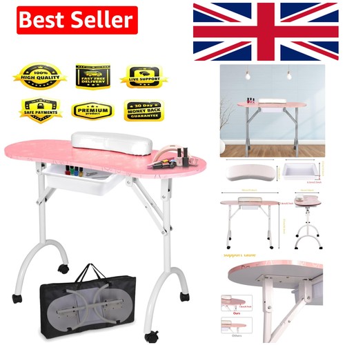 Portable foldable manicure - portable,